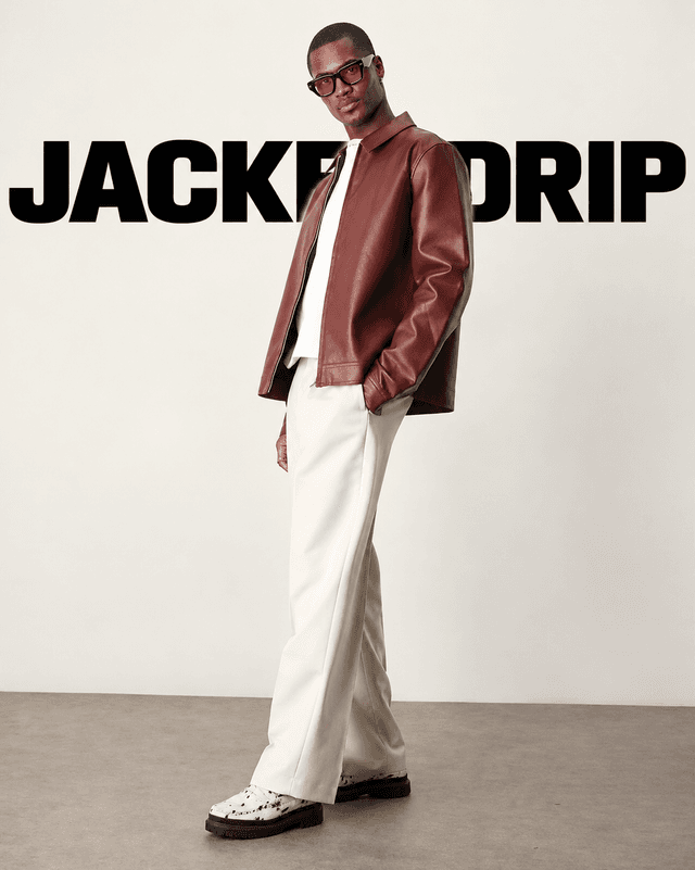 CHERRY LEATHER JACKET